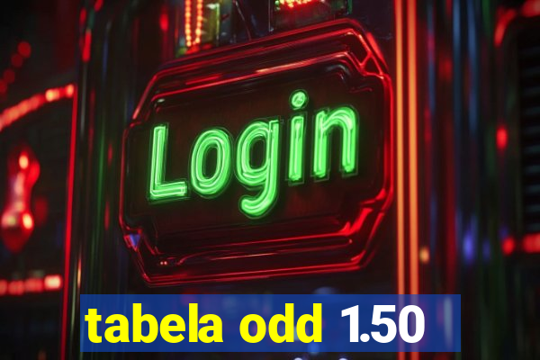 tabela odd 1.50